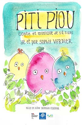 3 poussins